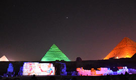 Sound & Light Show Pyramids
